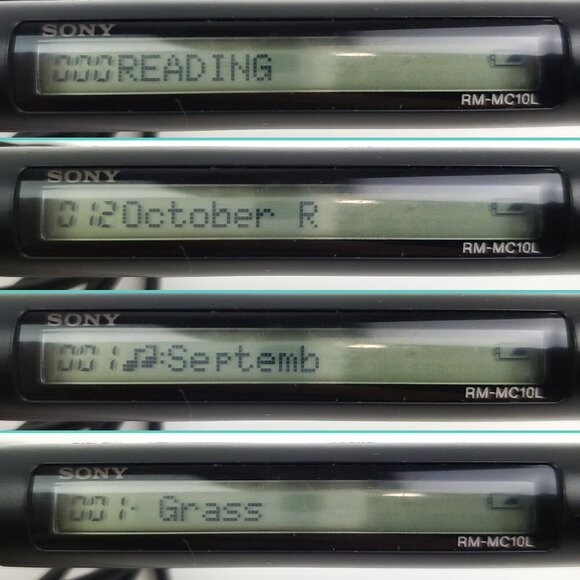 Sony RM-MC10L MiniDisc In-Line Remote Control Vintage Audio Wired Tested - Picture 3 of 10